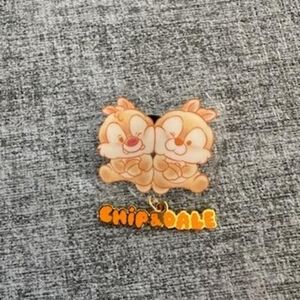 Chip 'n Dale Trading Pins-Brown and Orange